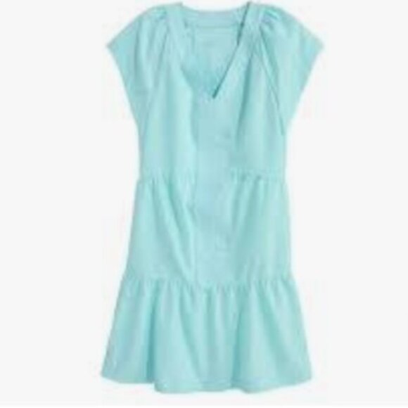 Vineyard Vines Dresses & Skirts - NWT Vineyard Vines, Harbor Tiered Dress, Island Paradise (sea foam green), Small